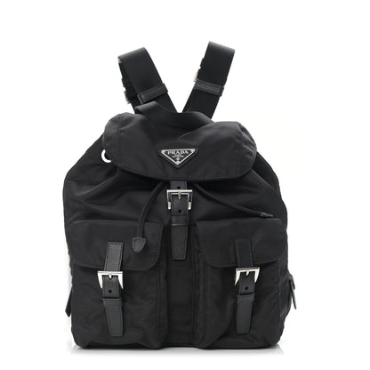 Prada Tessuto Nylon Vela Small Backpack Black 1 of 10