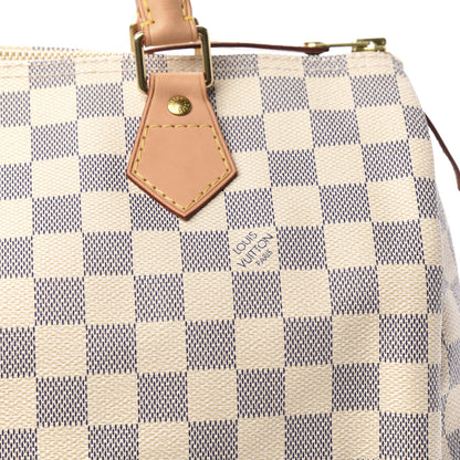 Louis Vuitton Damier Azur Speedy 30 9 of 10
