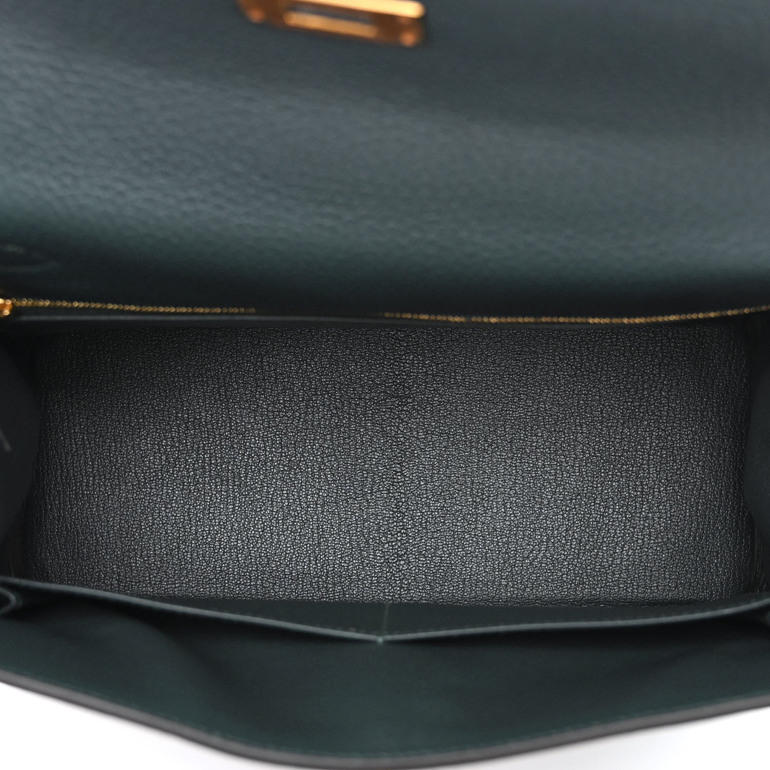 Hermes Togo Kelly Retourne 28 Vert Cypress 5 of 13