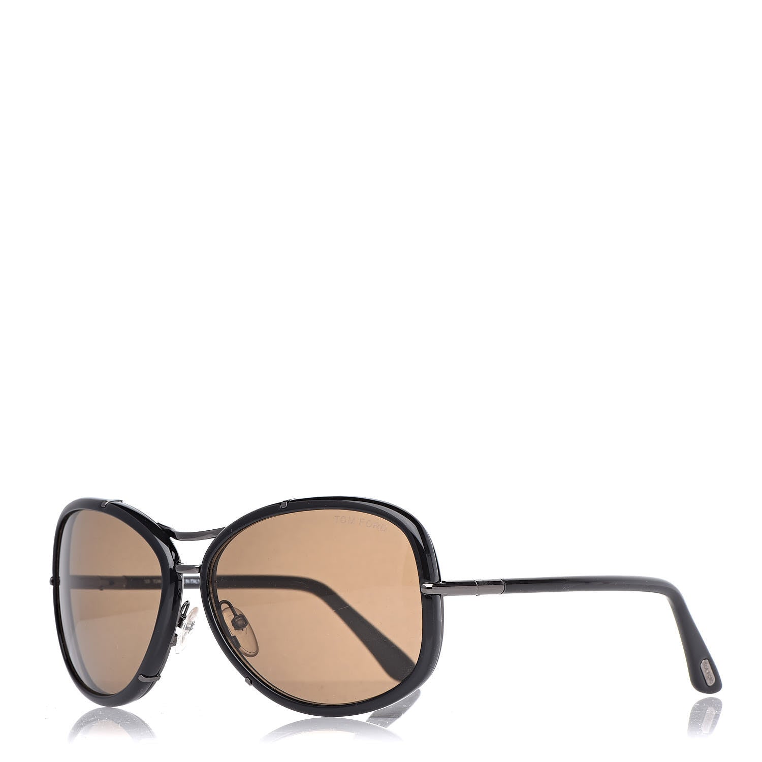 Tom Ford Elle Sunglasses TF135 Dark Brown 1 of 8