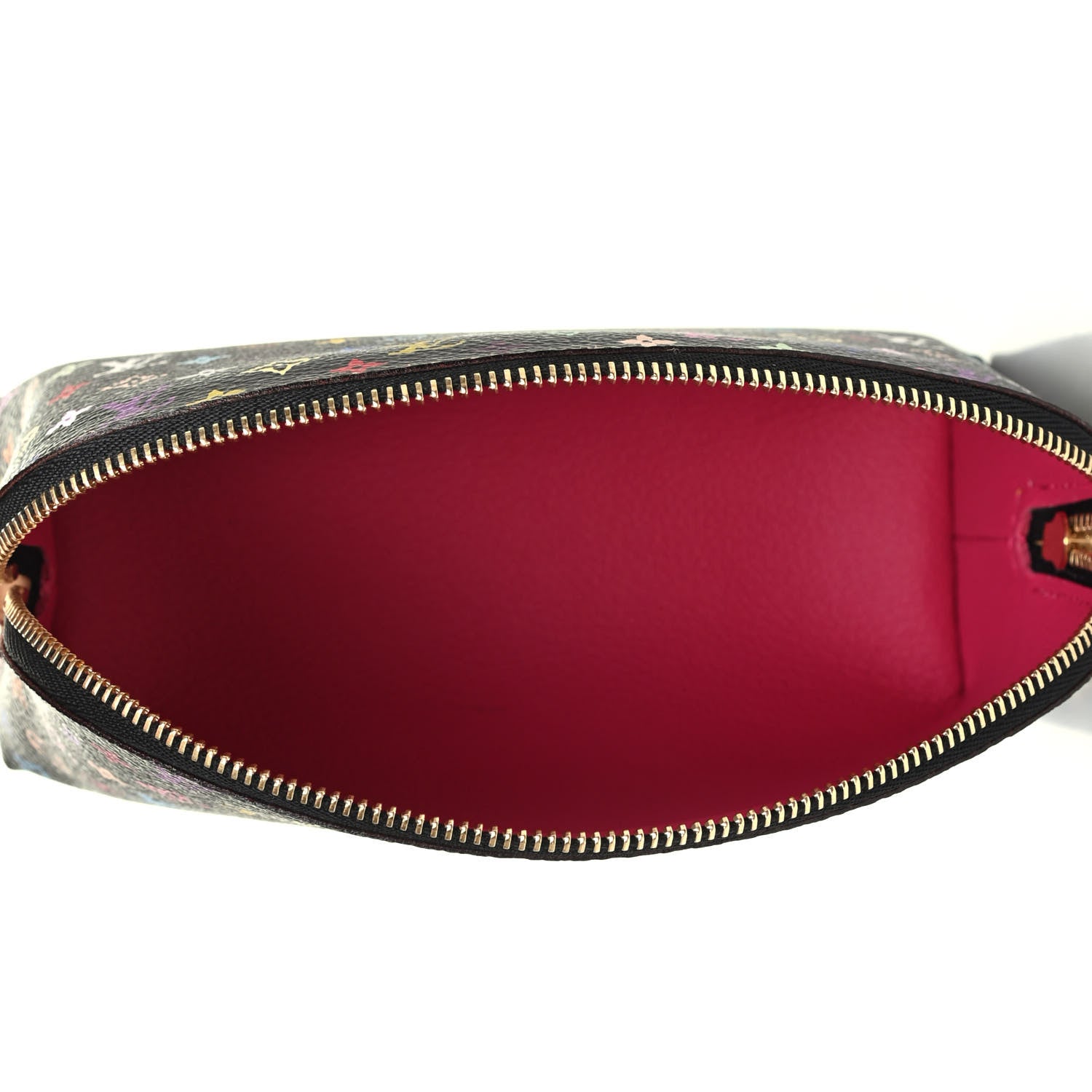 Louis Vuitton Monogram Multicolor Cosmetic Pouch Black Grenade 4 of 4