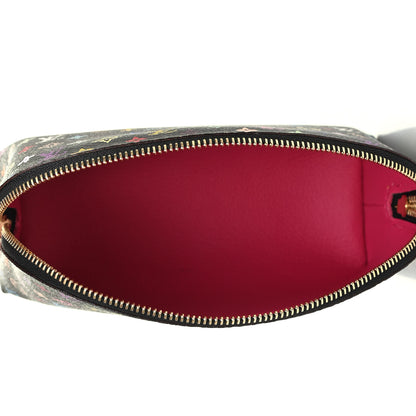 Louis Vuitton Monogram Multicolor Cosmetic Pouch Black Grenade 4 of 4