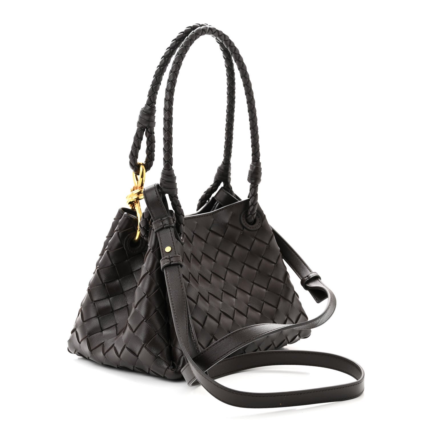 Bottega Veneta Nappa Intrecciato Small Parachute Shoulder Bag Fondant 3 of 10