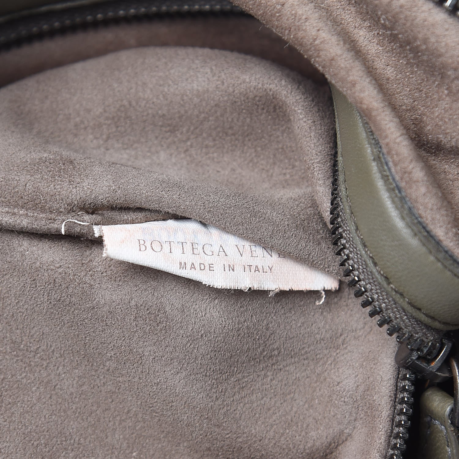 Bottega Veneta Nappa Intrecciato Large Veneta Hobo Kaki Fondente 7 of 10