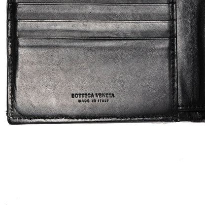 Bottega Veneta Intrecciato VN Mens Bi-Fold Wallet Nero Black 6 of 8