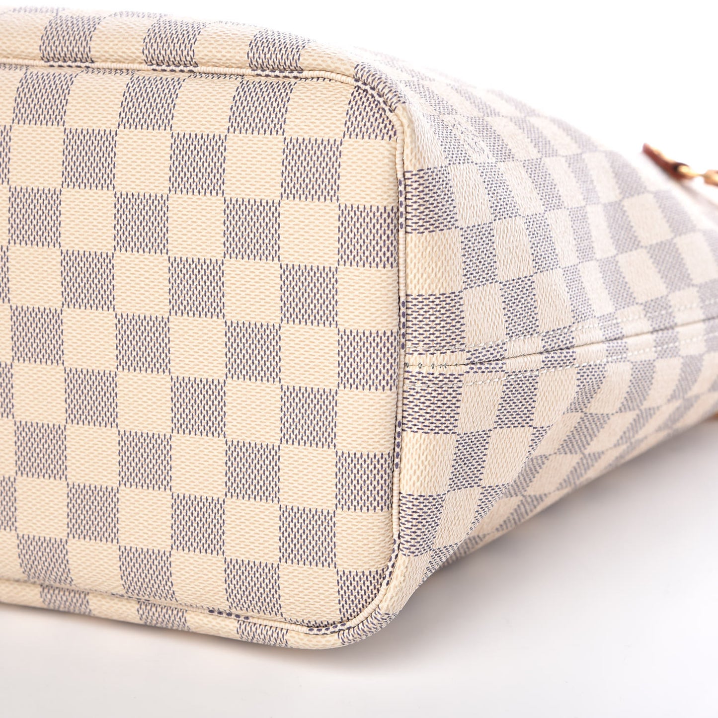 Damier Azur Neo Neverfull MM Rose Ballerine