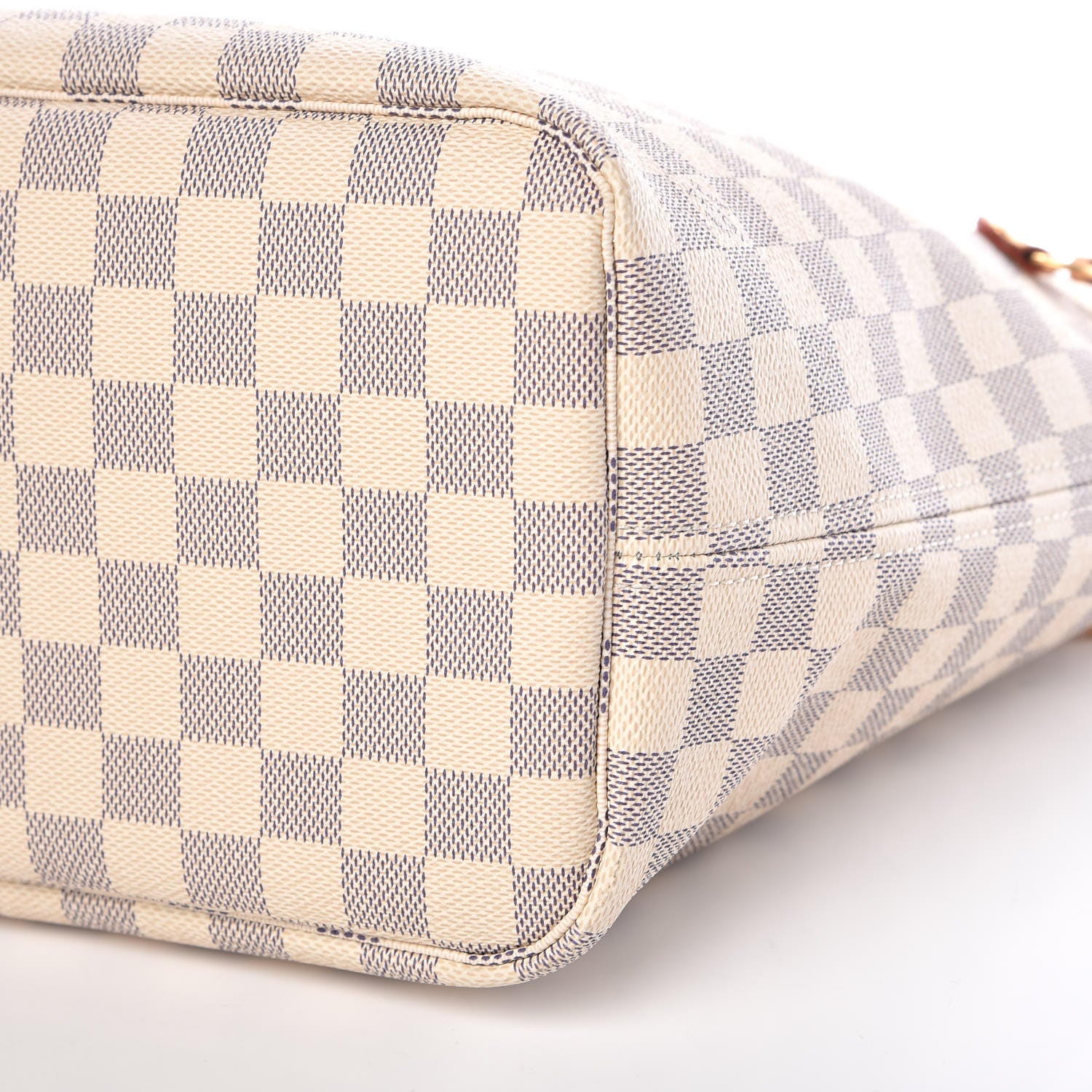 Louis Vuitton Damier Azur Neo Neverfull MM Rose Ballerine 7 of 11
