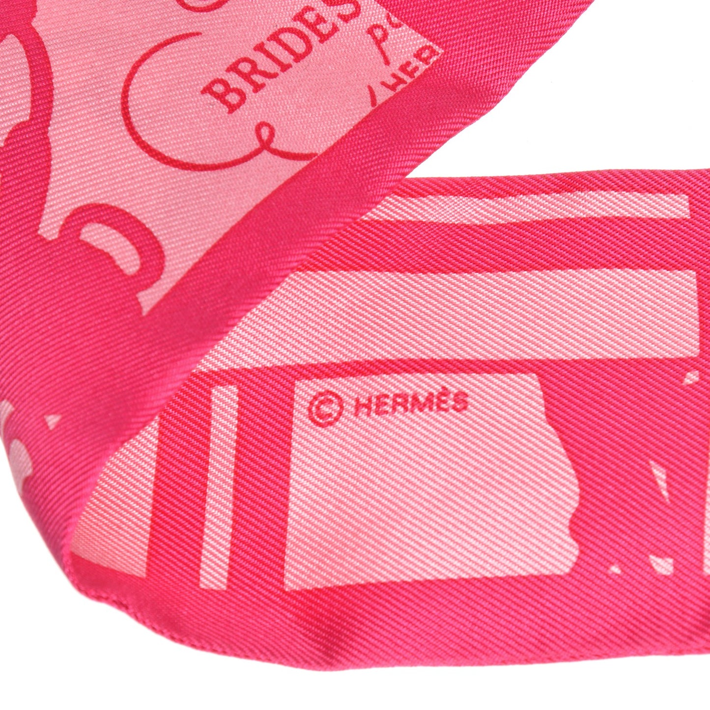 Silk Brides de Gala En Desordre Twilly Fuchsia Rose Buvard