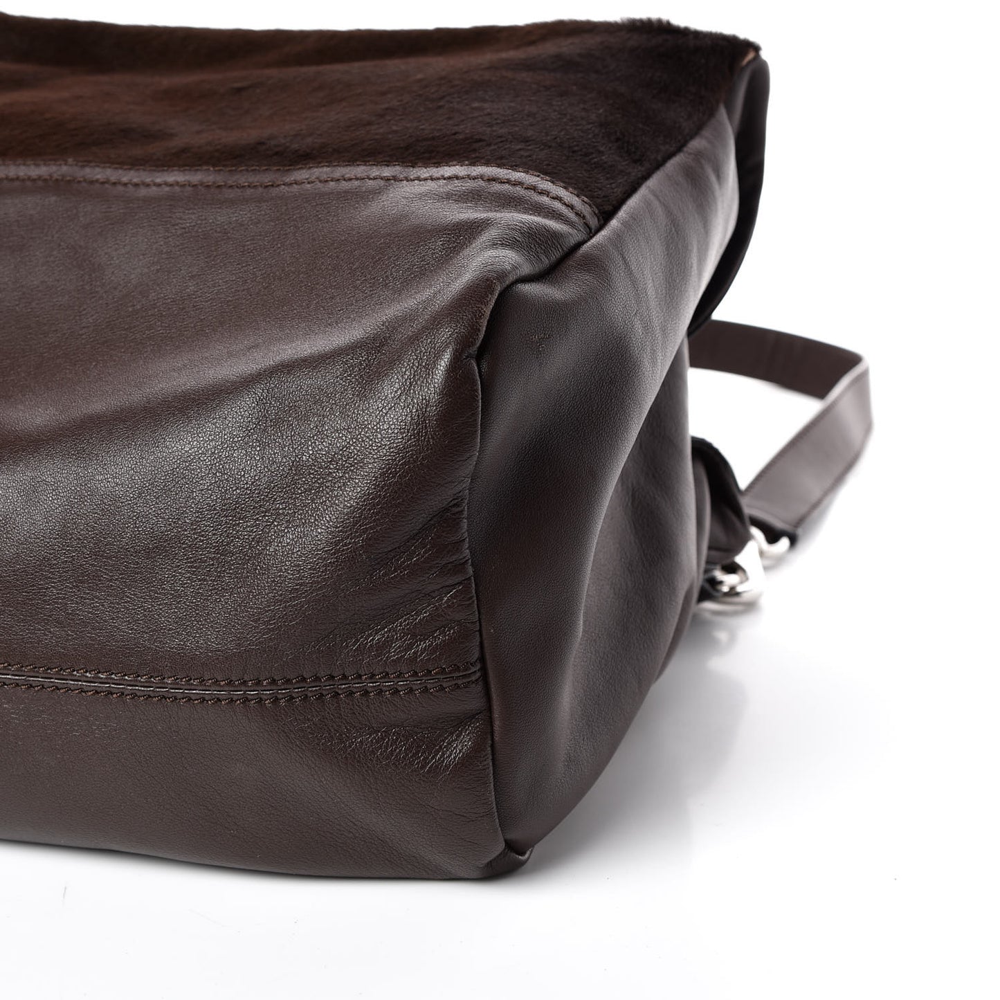 Calf Hair Lambskin Medium Pandora Black