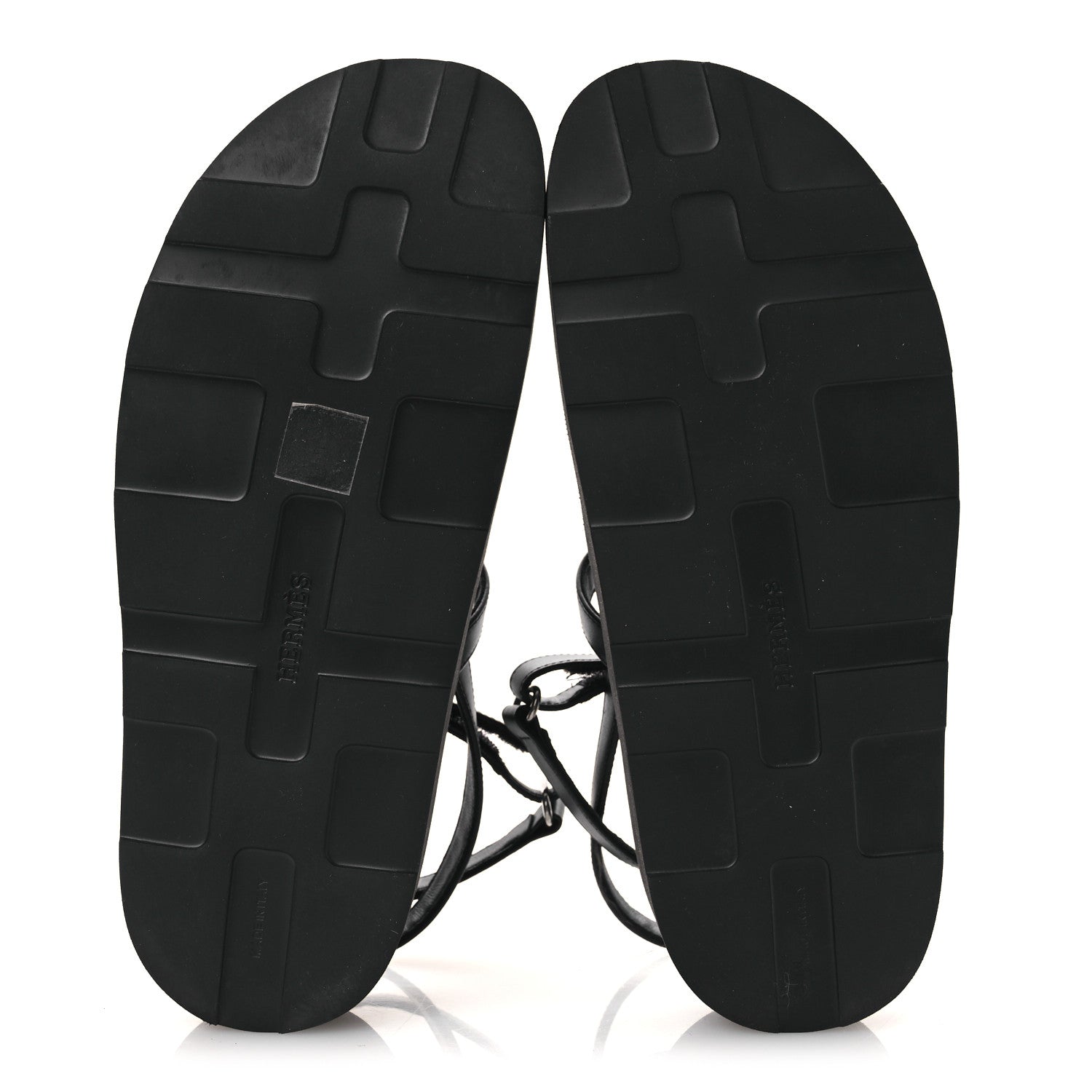 Hermes Nappa Liberte Sandals 38 Black 7 of 13