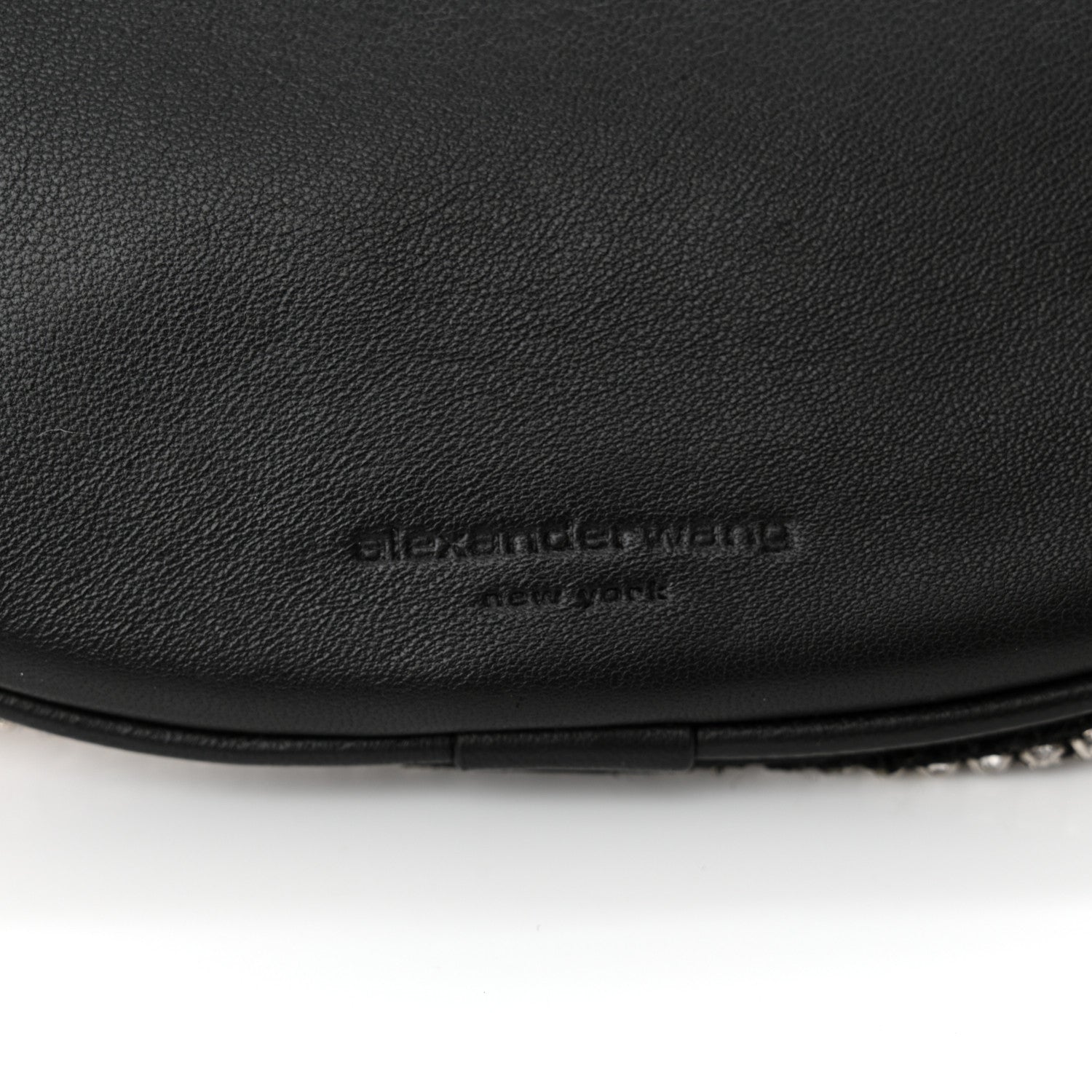 Alexander Wang Rhinestone Mesh Mini Attica Belt Bag Black 7 of 11