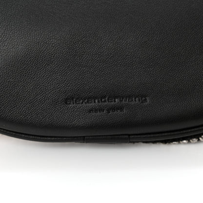 Alexander Wang Rhinestone Mesh Mini Attica Belt Bag Black 7 of 11