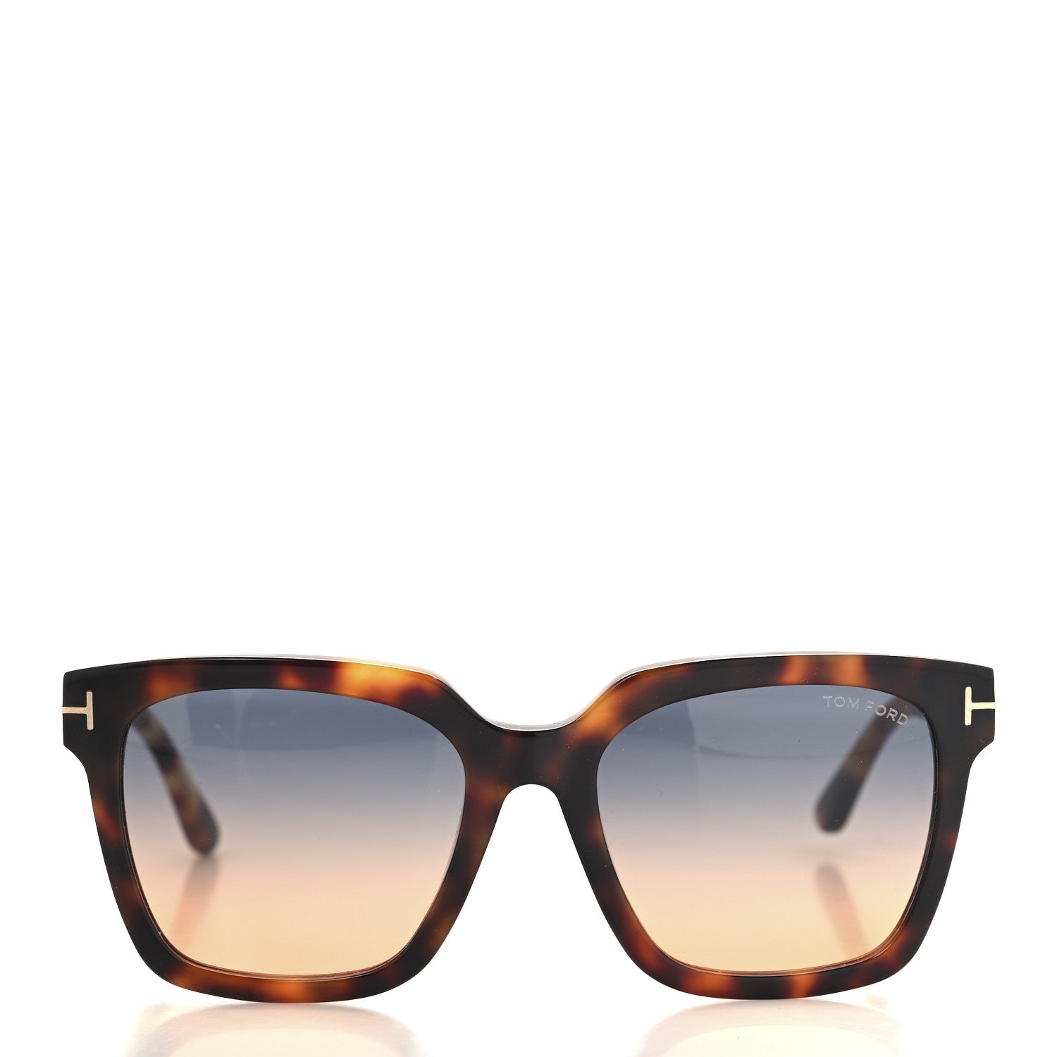 Tom Ford Acetate Selby Square Sunglasses TF952 Tortoise 2 of 7