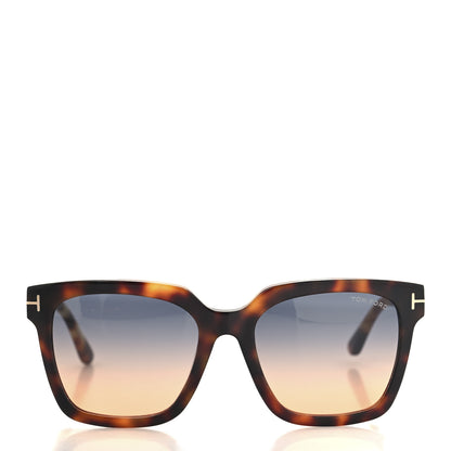 Tom Ford Acetate Selby Square Sunglasses TF952 Tortoise 2 of 7