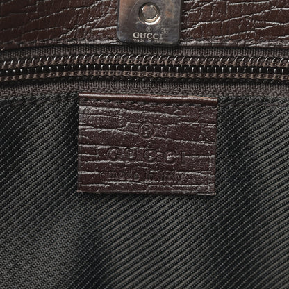 Gucci GG Plus Monogram Tote Dark Brown 6 of 19