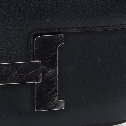 Hermes Tadelakt Constance 18 Black 12 of 12