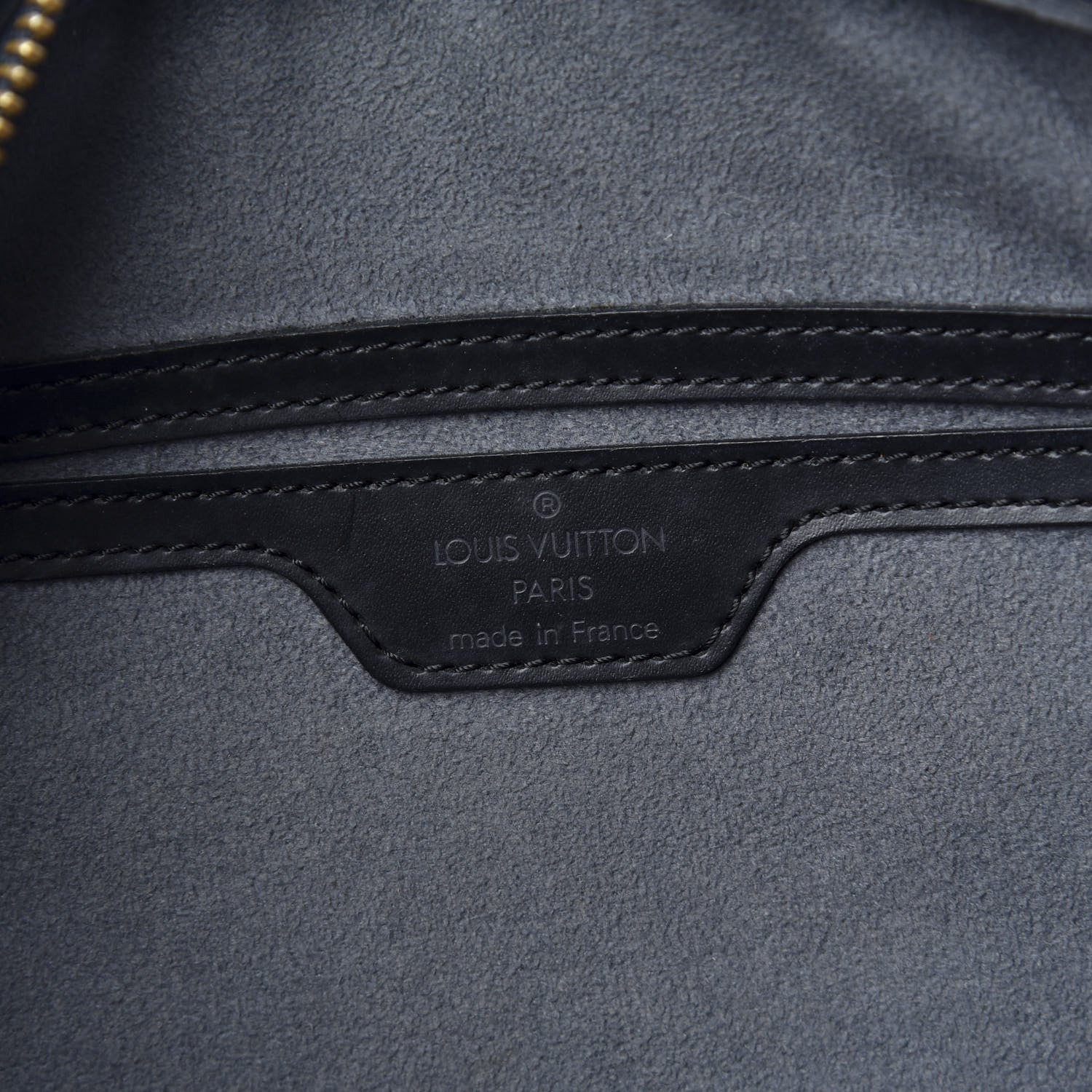 Louis Vuitton Epi Soufflot Black 7 of 10