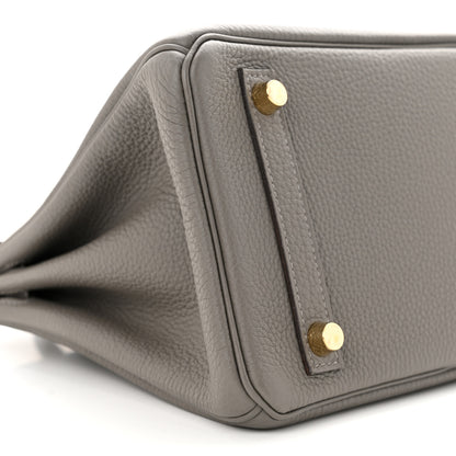 Hermes Togo Birkin 25 Gris Meyer 9 of 10