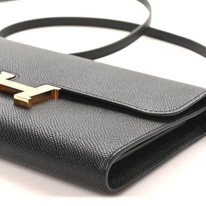 Hermes Epsom Constance Wallet To Go Black 8 of 9