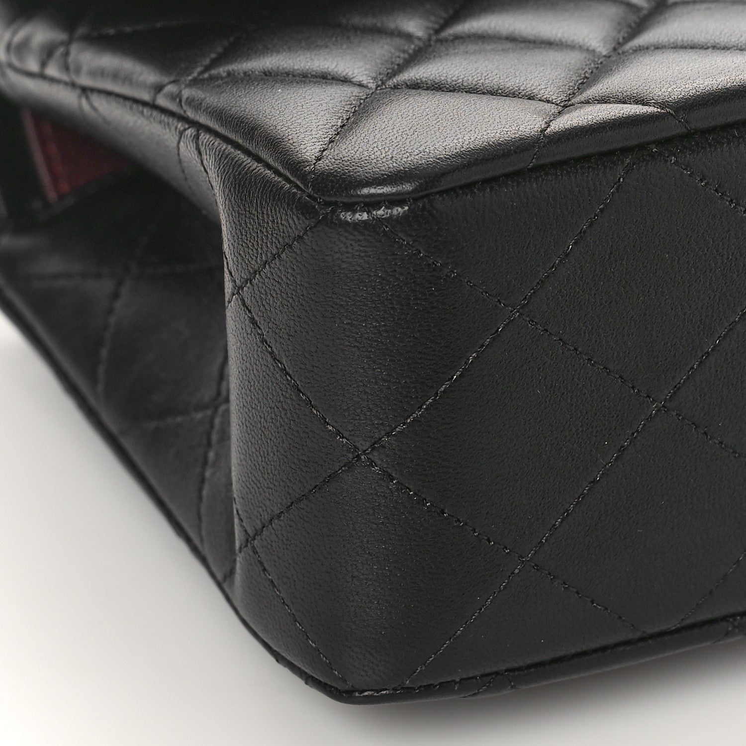 Chanel Lambskin Quilted Small Double Flap Black 8 of 9