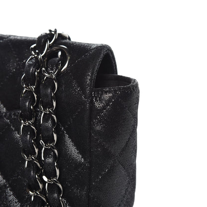 Chanel Sequin Goatskin Crystal CC Mini Flap Black 9 of 12