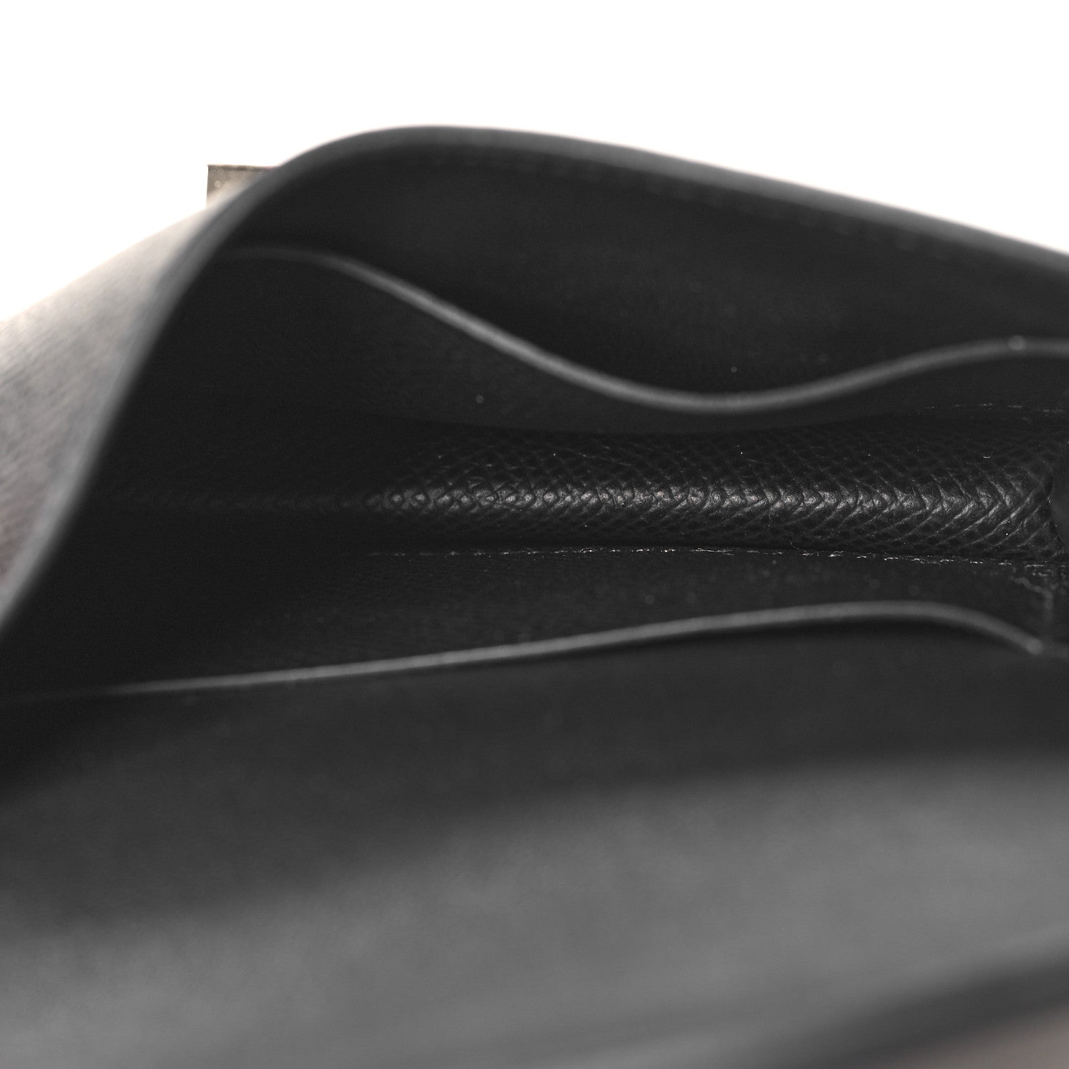 Hermes Epsom Constance Slim Wallet Black 6 of 8