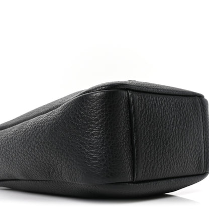 Saint Laurent Grained Calfskin Baby Le 5 A 7 Supple Hobo Black 10 of 10