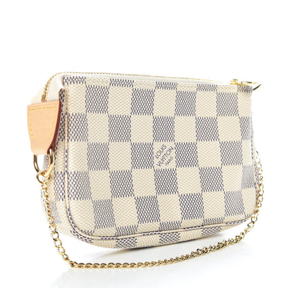 Louis Vuitton Damier Azur Mini Pochette Accessories 3 of 8