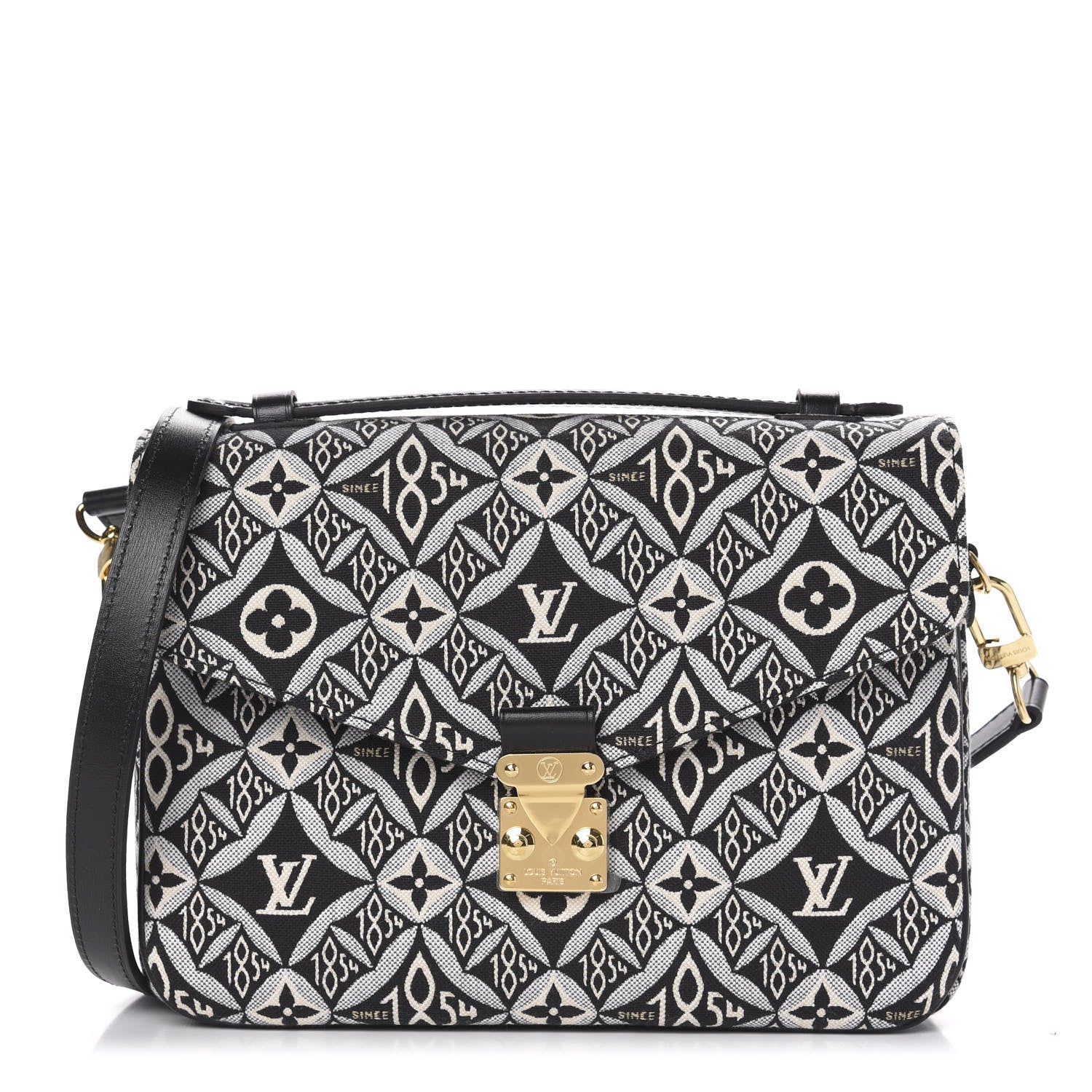 Louis Vuitton Jacquard Since 1854 Pochette Metis Grey 1 of 10