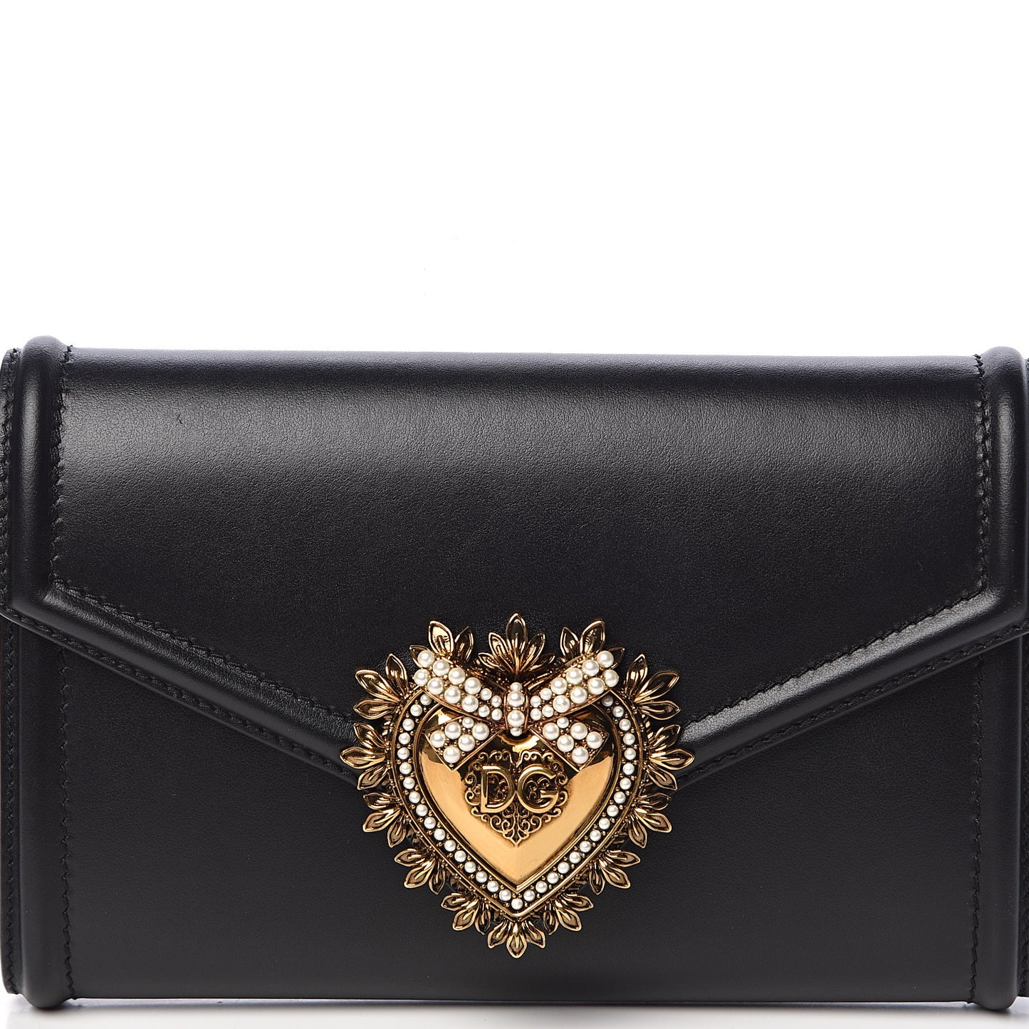 Agnello Vitello Devotion Belt Bag Black