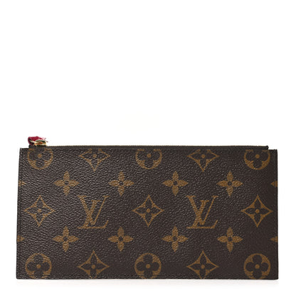 Louis Vuitton Monogram Felicie Chain Wallet Zippered Insert Fuchsia 1 of 7