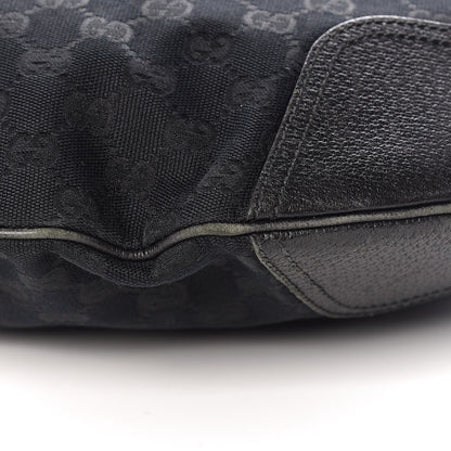 Gucci Monogram Large Princy Hobo Black 12 of 13