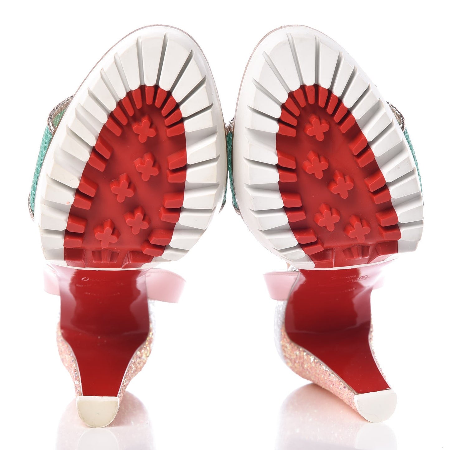 Mesh Patent Volumetric 120 Sandals 38 Opal