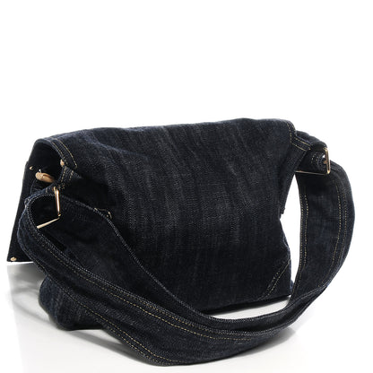 Chanel Denim CC Messenger Bag 3 of 7
