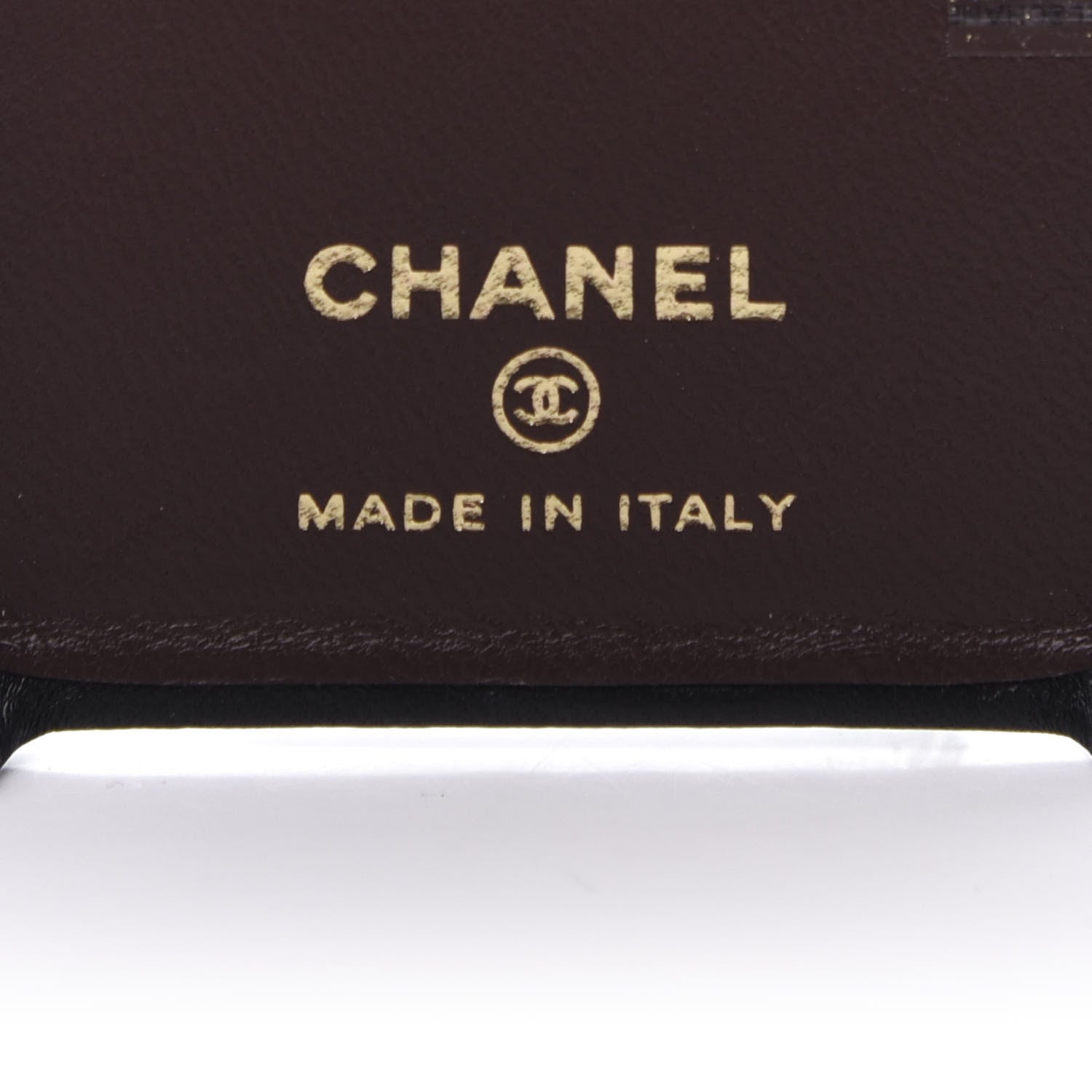 Chanel Lambskin Quilted iPhone X Case Black 5 of 6