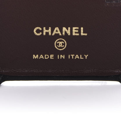 Chanel Lambskin Quilted iPhone X Case Black 5 of 6