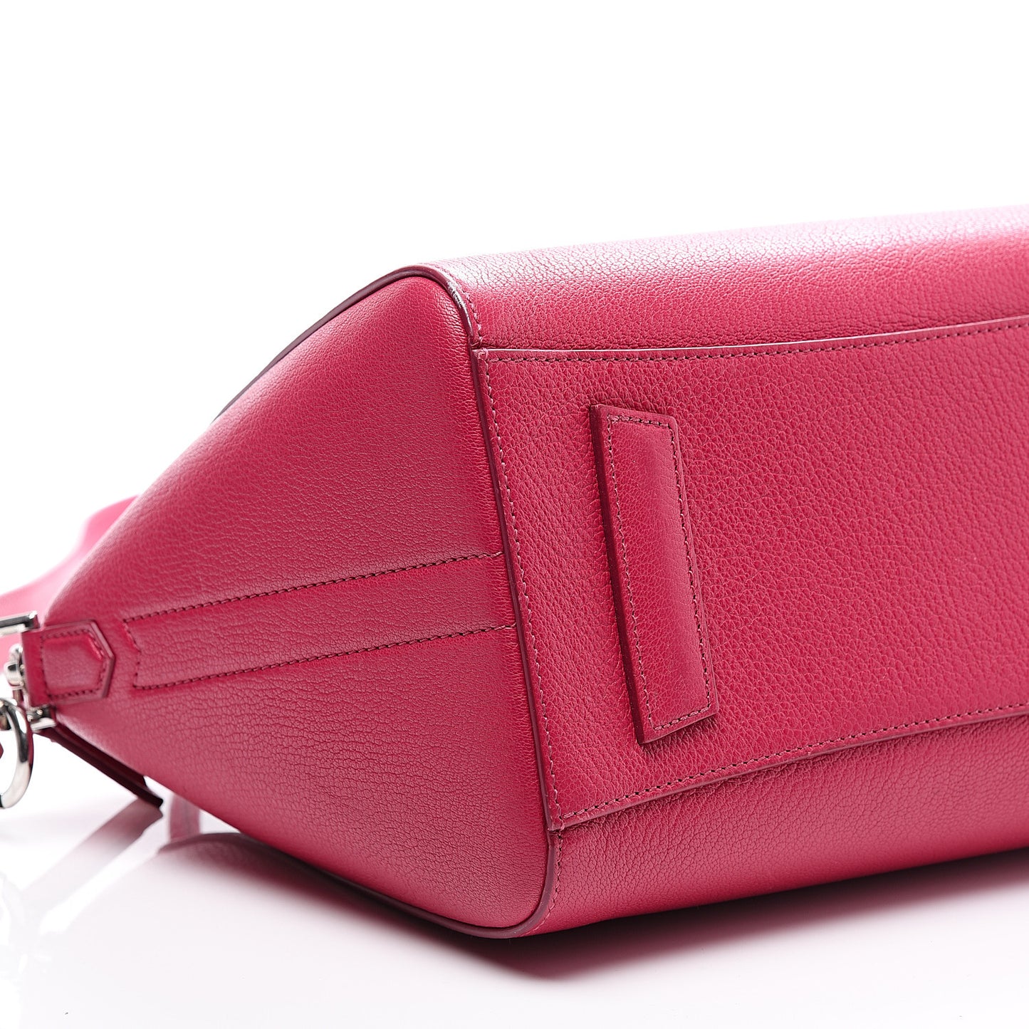 Sugar Goatskin Small Antigona Fuchsia