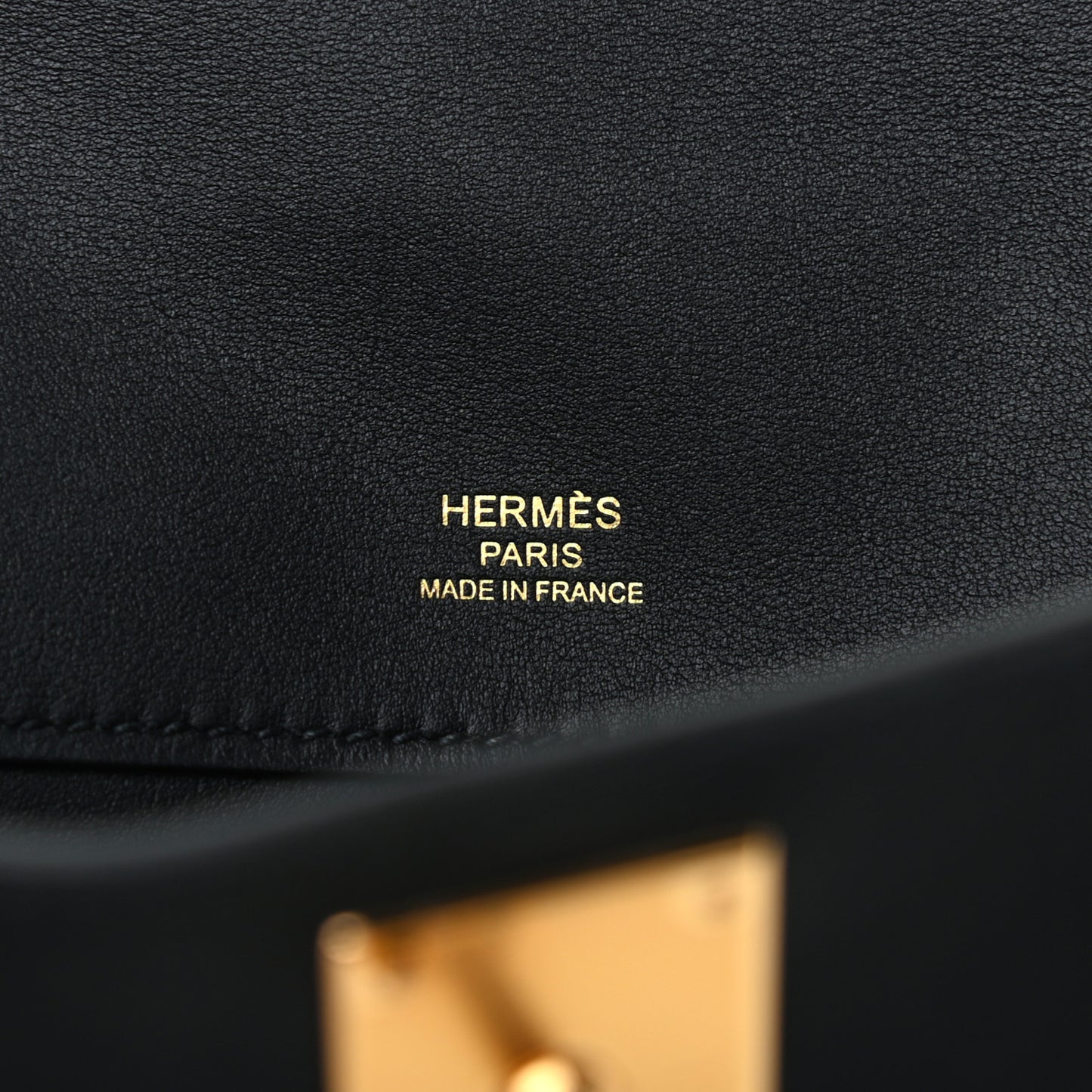 Swift Kelly Cut Clutch Pochette Black