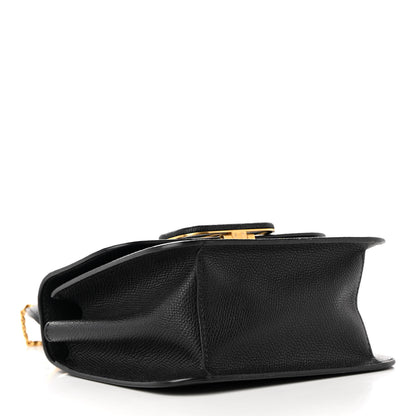 Valentino Garavani Grainy Calfskin Small VSling Shoulder Bag Black 4 of 15