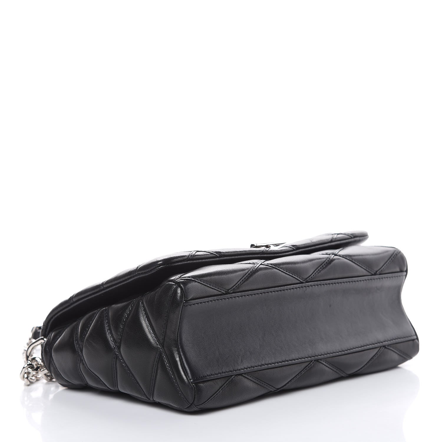 Louis Vuitton Lambskin Malletage GO-14 MM Black 4 of 12