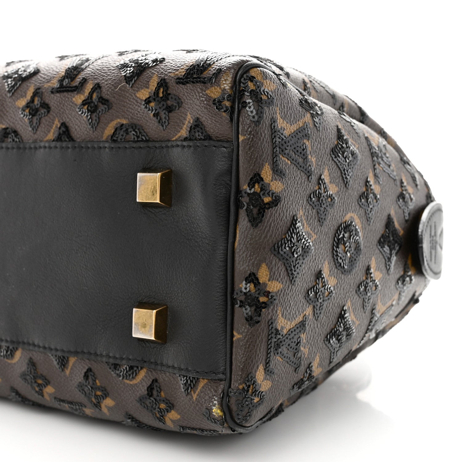 Louis Vuitton Monogram Sequins Eclipse Speedy 28 Black 7 of 7