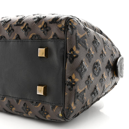 Louis Vuitton Monogram Sequins Eclipse Speedy 28 Black 7 of 7