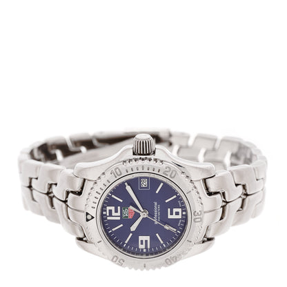 Tag Heuer Stainless Steel 30mm Link Quartz Watch Blue WT1315 2 of 4