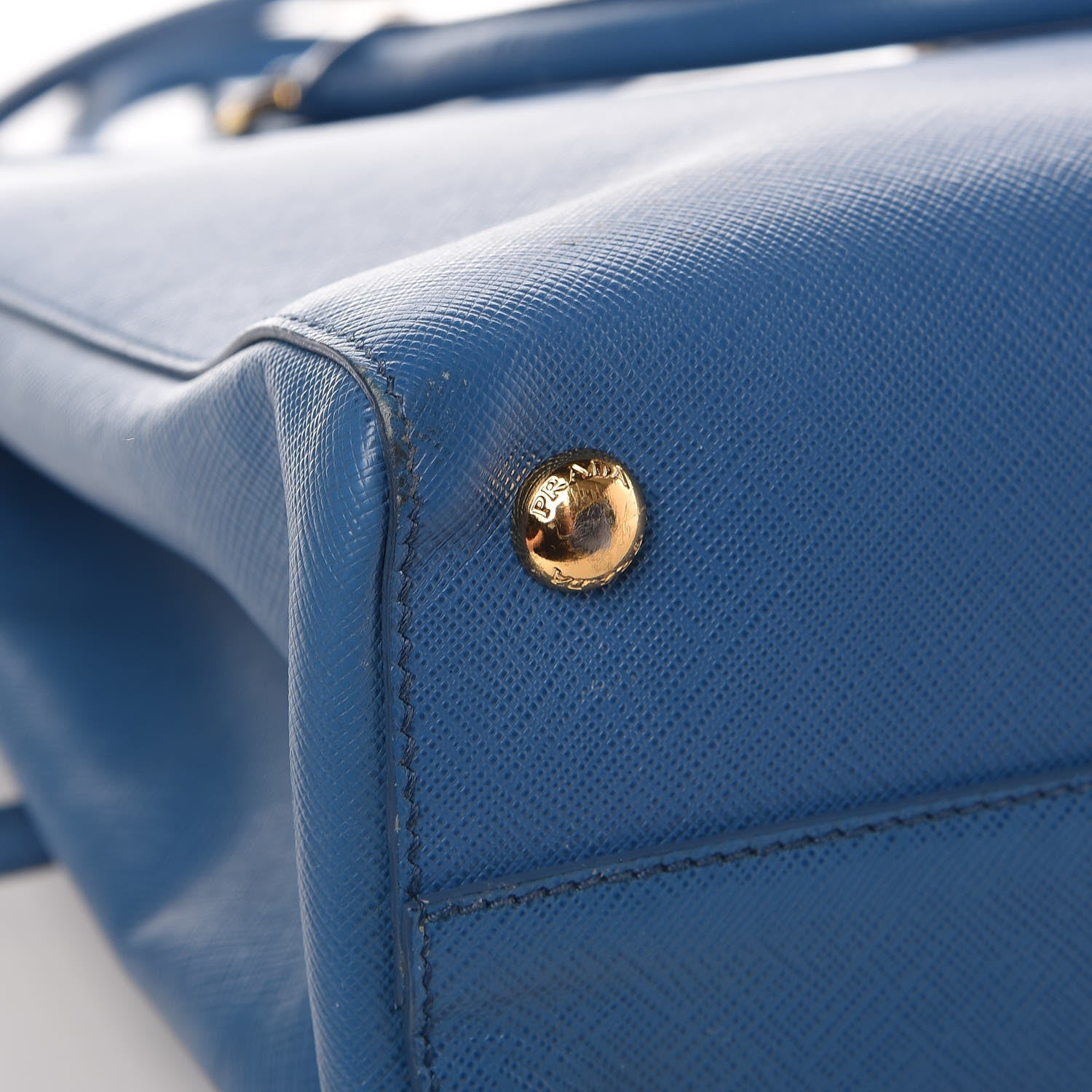 Prada Saffiano Shopping Tote Cobalto 14 of 18