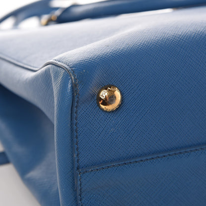 Prada Saffiano Shopping Tote Cobalto 14 of 18