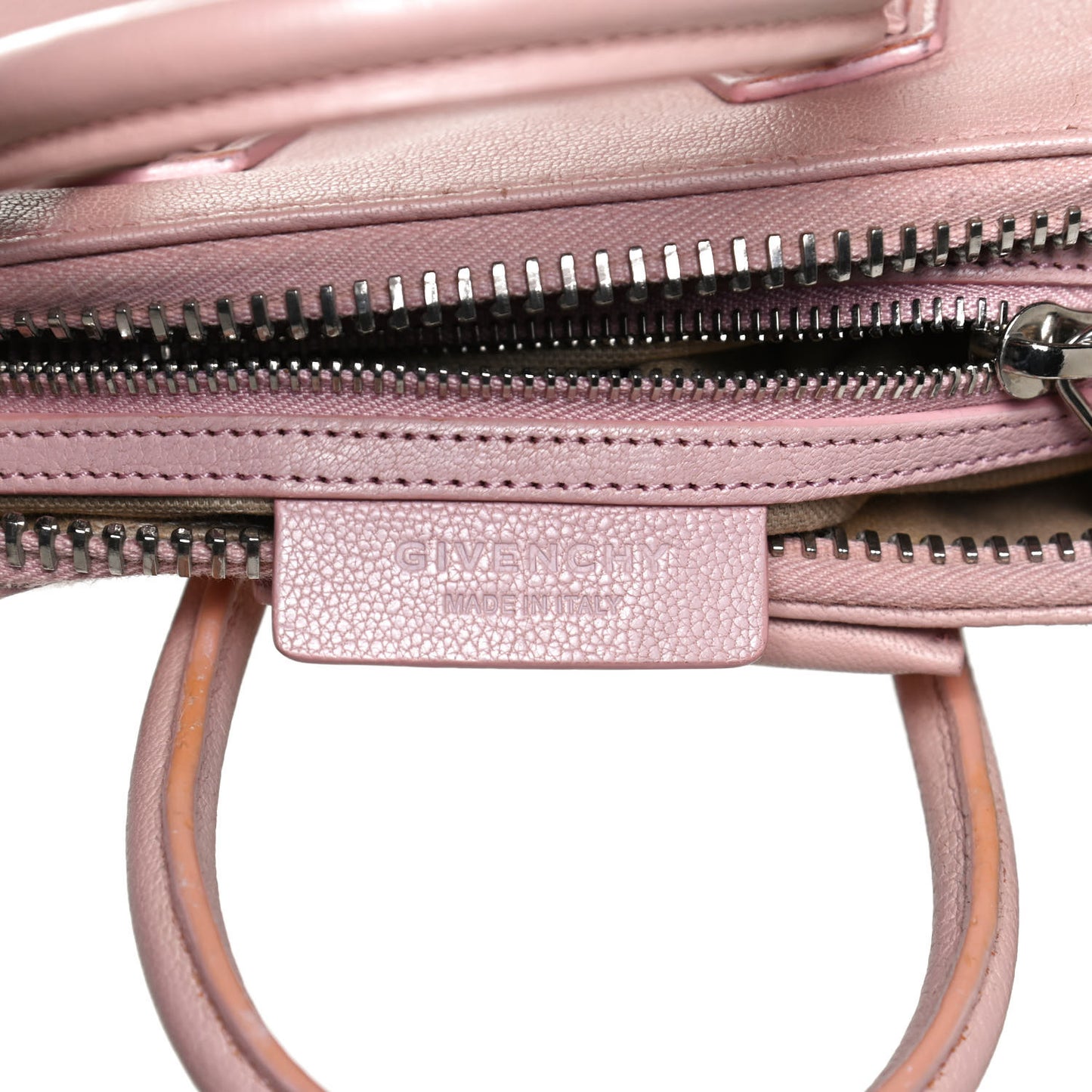 Sugar Goatskin Mini Antigona Pink