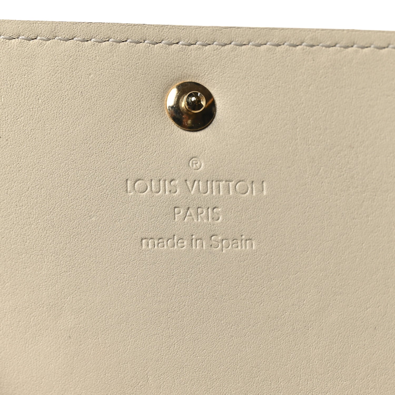 Louis Vuitton Vernis Business Card Holder Dune Dune 6 of 8