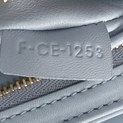 Celine Shiny Calfskin Teen Triomphe Pearl Blue 7 of 10