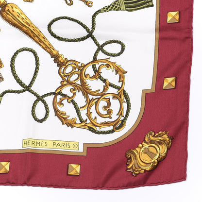 Hermes Silk Keys Les Cles Scarf 90 2 of 3