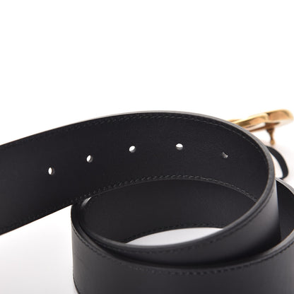 Gucci Calfskin Double G 40mm Belt 80 32 Black 5 of 6